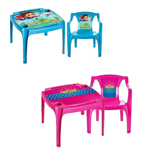 “Cadeiras de plástico: conforto e segurança para crianças”插图