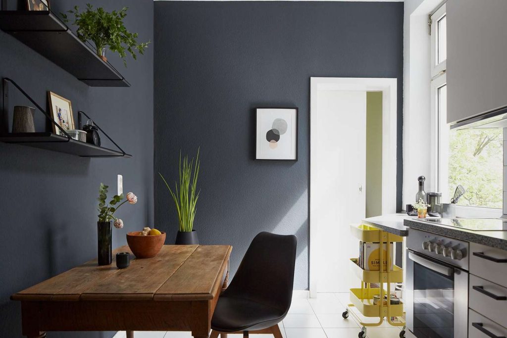 Grey kitchen walls, When it comes to decorating your kitchen, the choice of wall color can significantly impact the overall