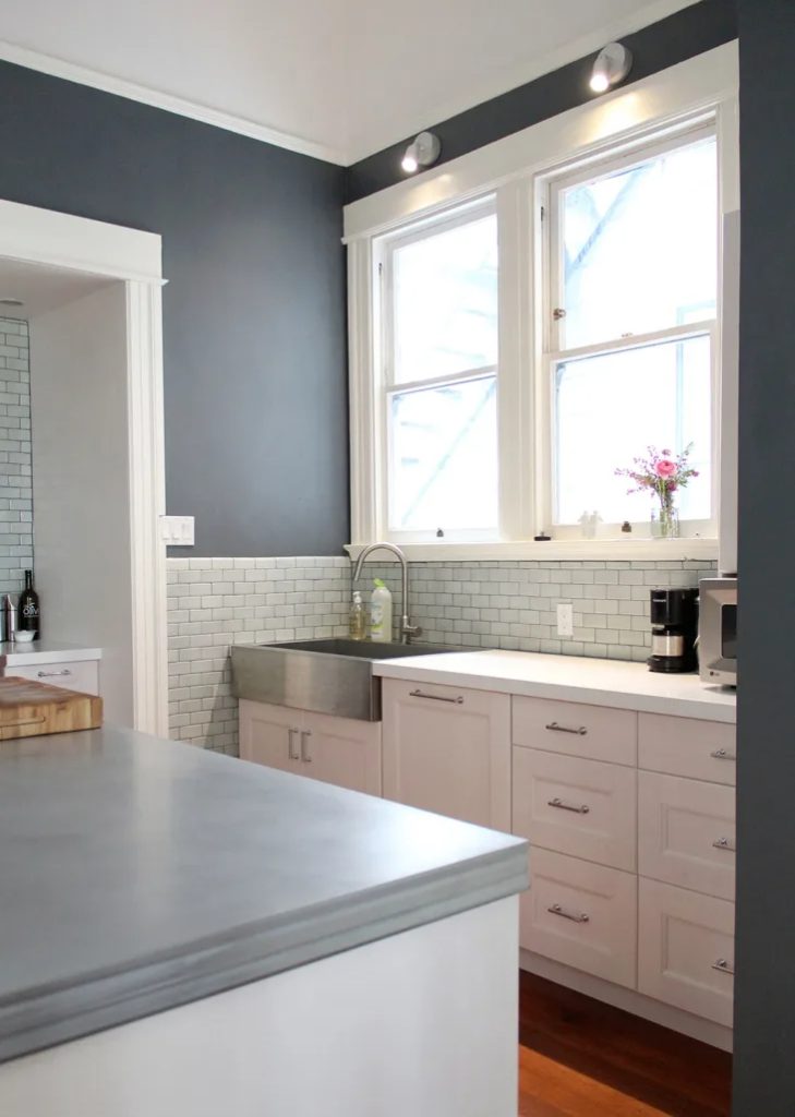 Grey kitchen walls, When it comes to decorating your kitchen, the choice of wall color can significantly impact the overall