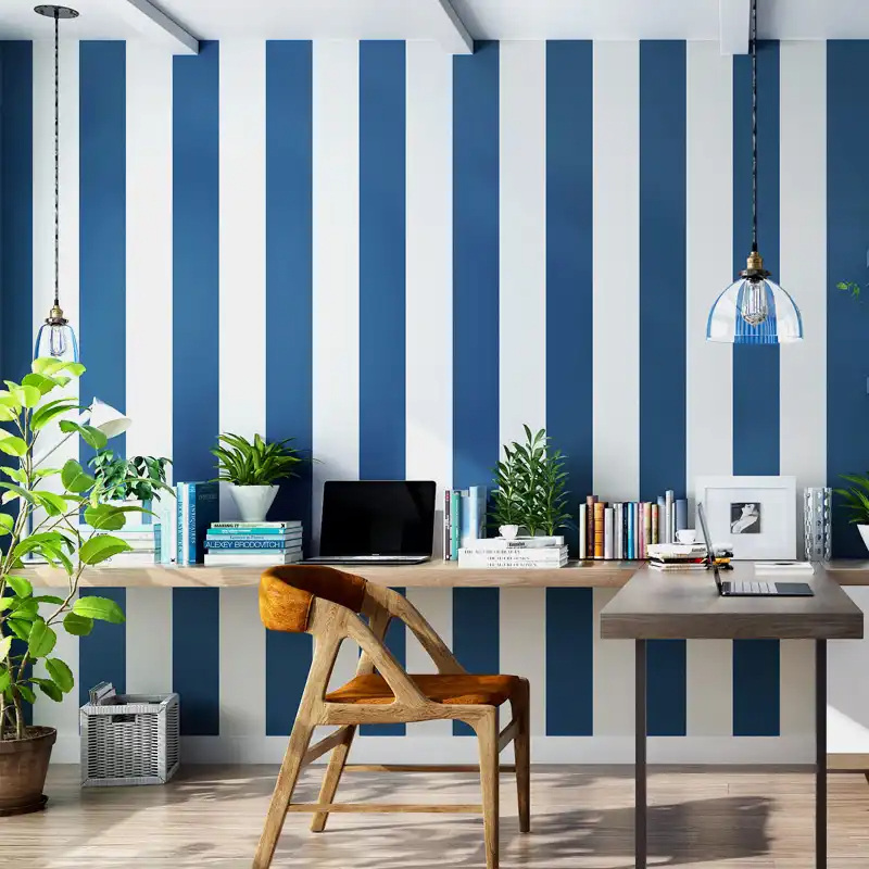 Bedroom geometric wall paint – Modern Decoration Style缩略图