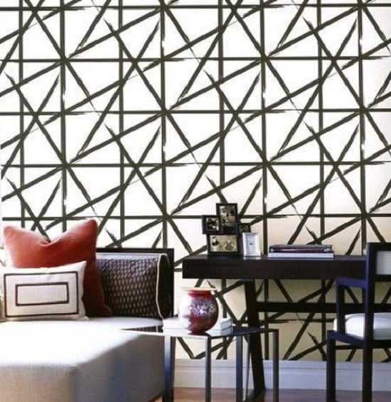 Simple geometric wall paint, wall paint serves as a versatile medium for expressing creativity and enhancing the ambiance of a space.
