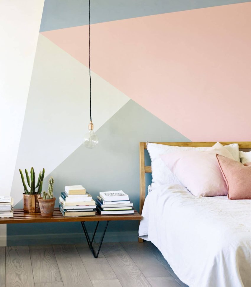 Trendy geometric wall paint – what are the good-looking styles?缩略图