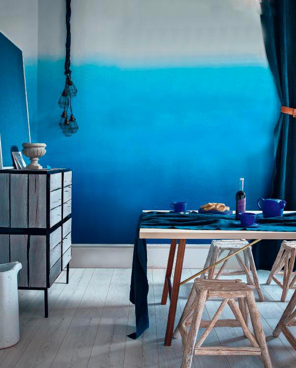 How to paint an ombre wall?