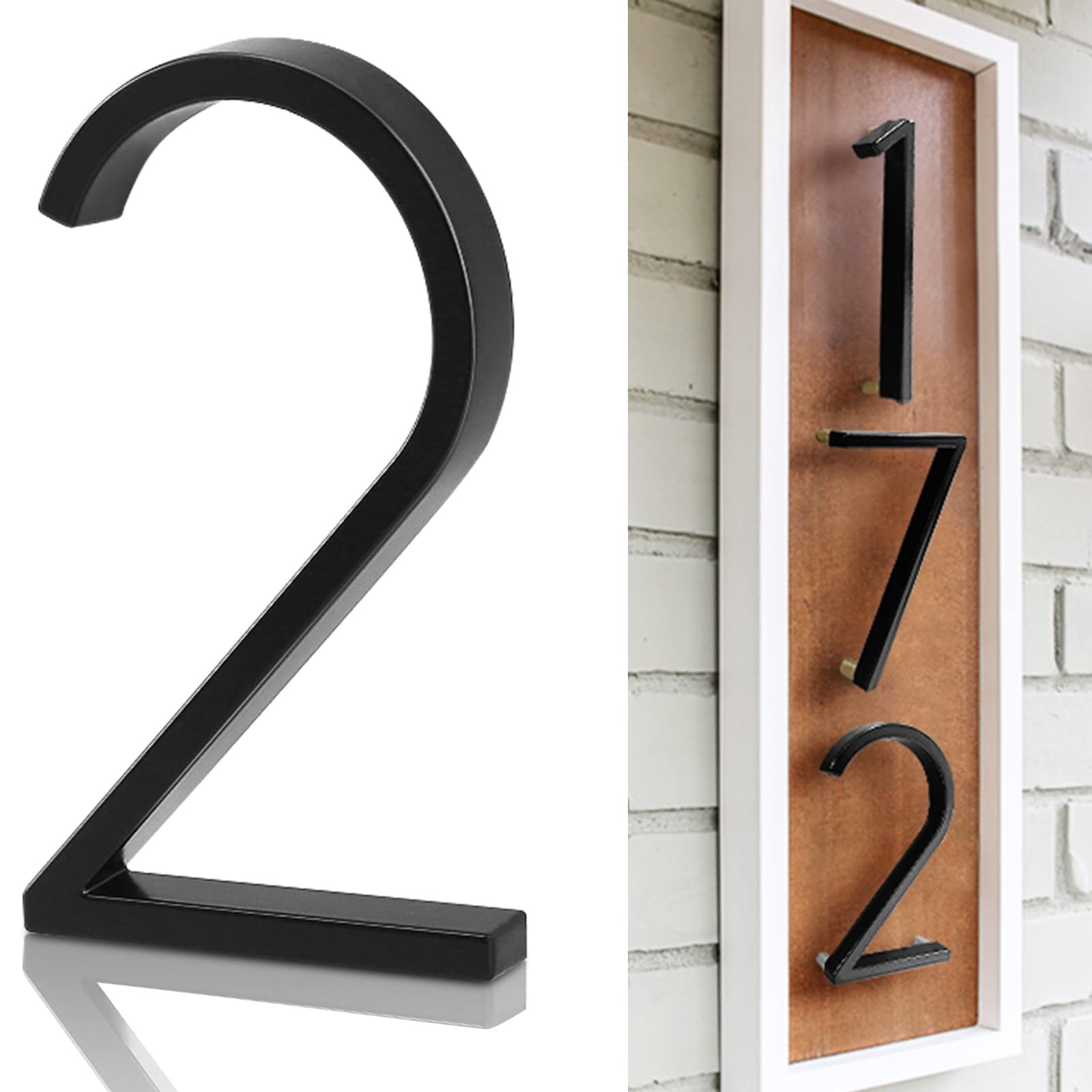 Decorative numbers for the house