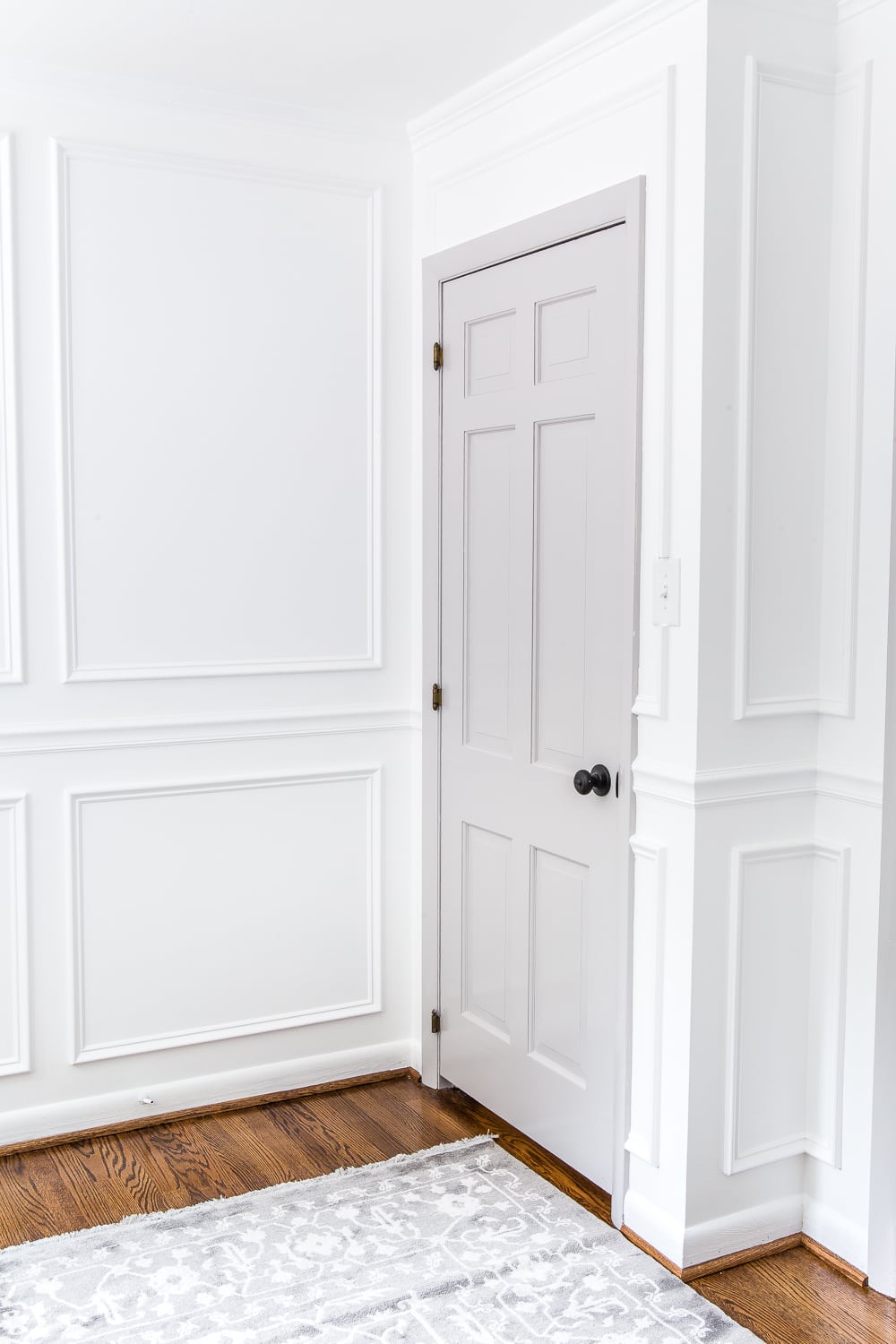 What type of paint for interior doors?