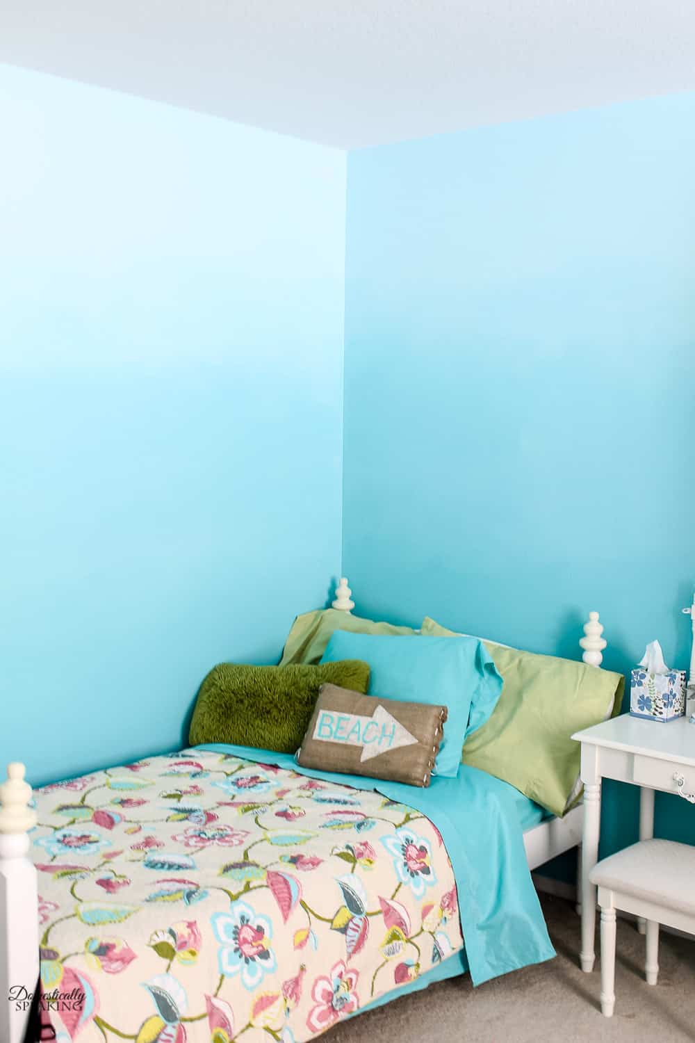 Ombre wall paint ideas