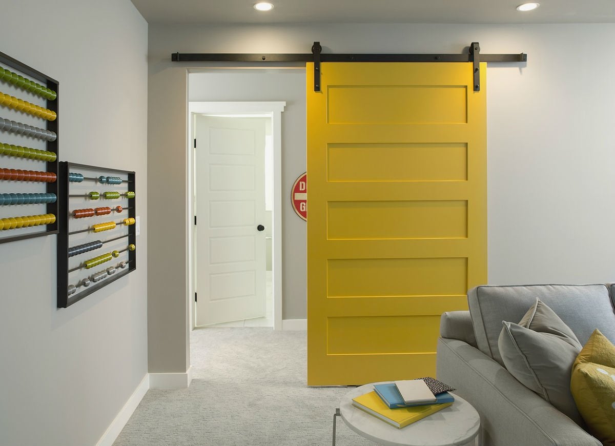 Best way to paint interior doors