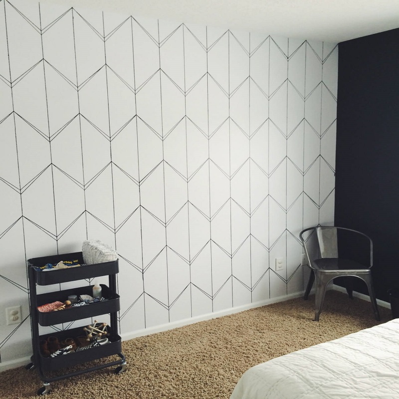 accent wall paint pattern ideas