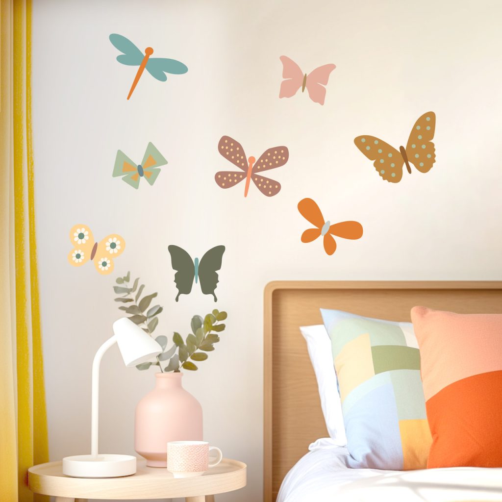 Butterfly wall stickers