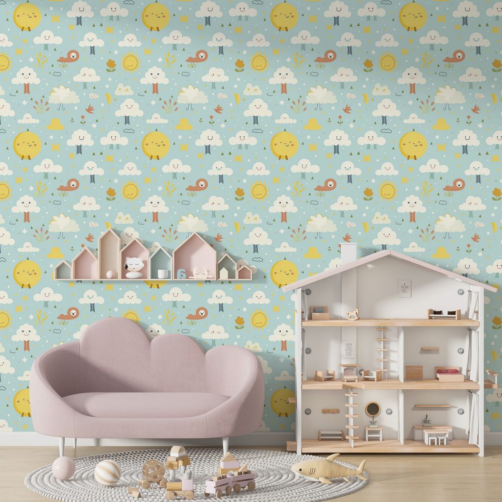 Peel and stick wallpaper for kids