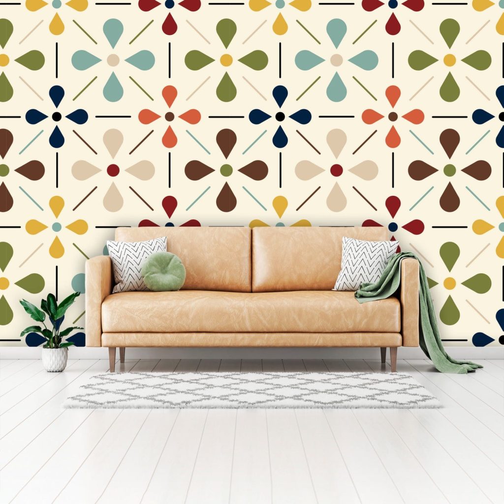 Peel and stick wallpaper modern