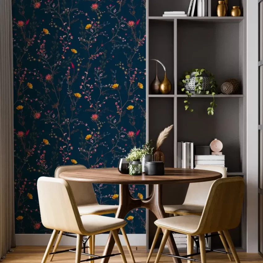 Chinoiserie wallpaper peel and stick