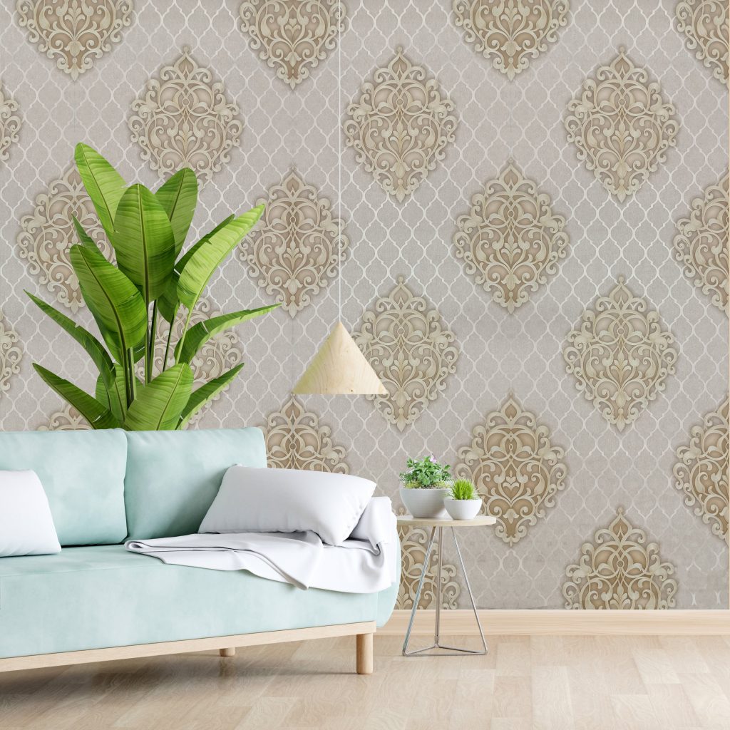 put wallpaper on a textured wall