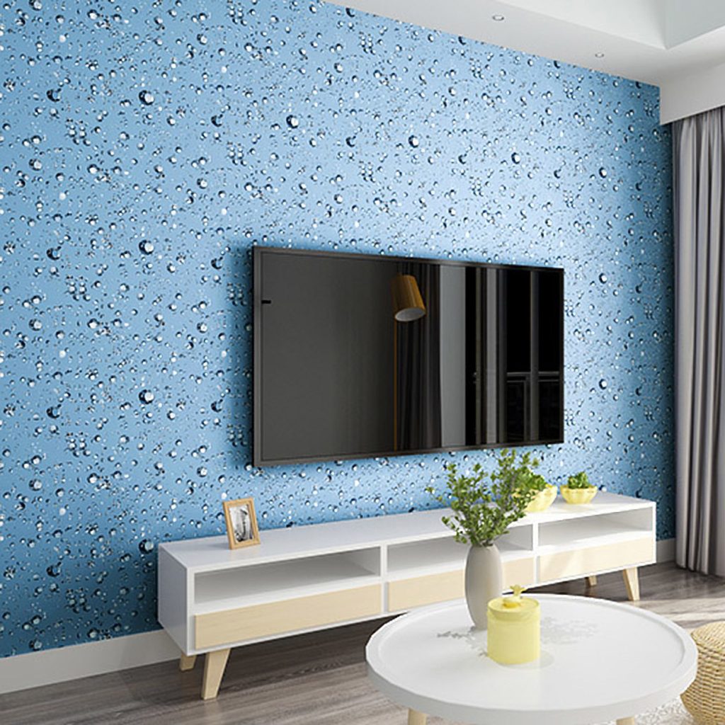 put wallpaper on a textured wall