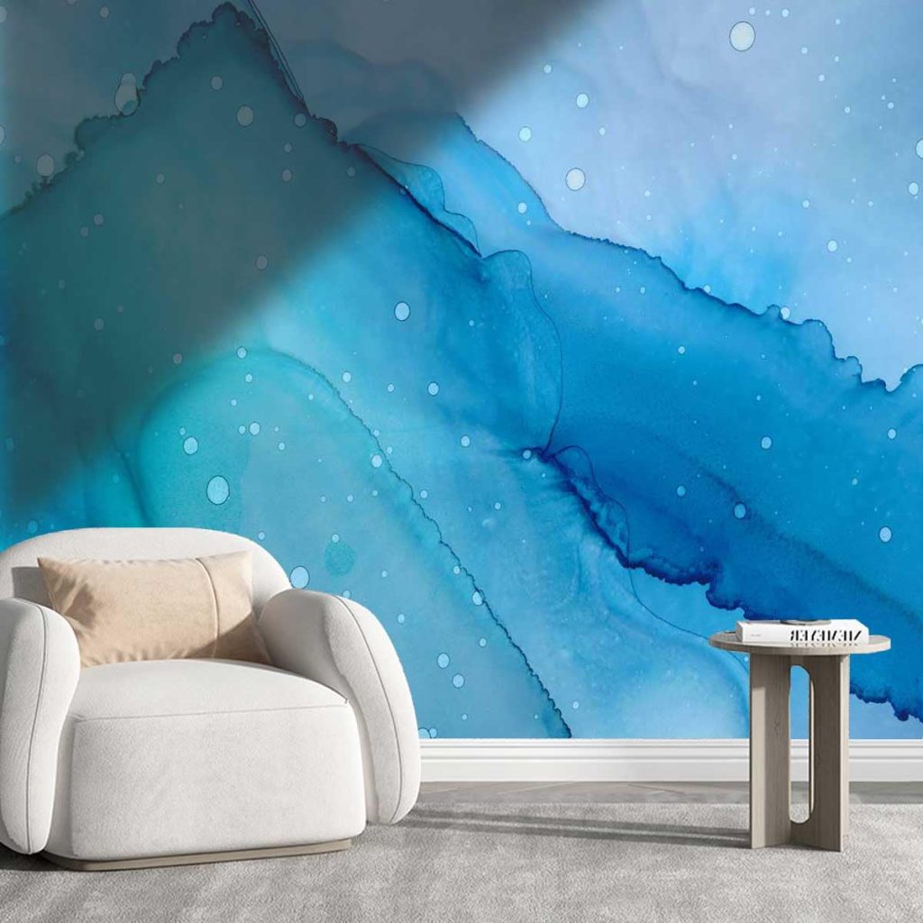 Paintable peel and stick wallpaper