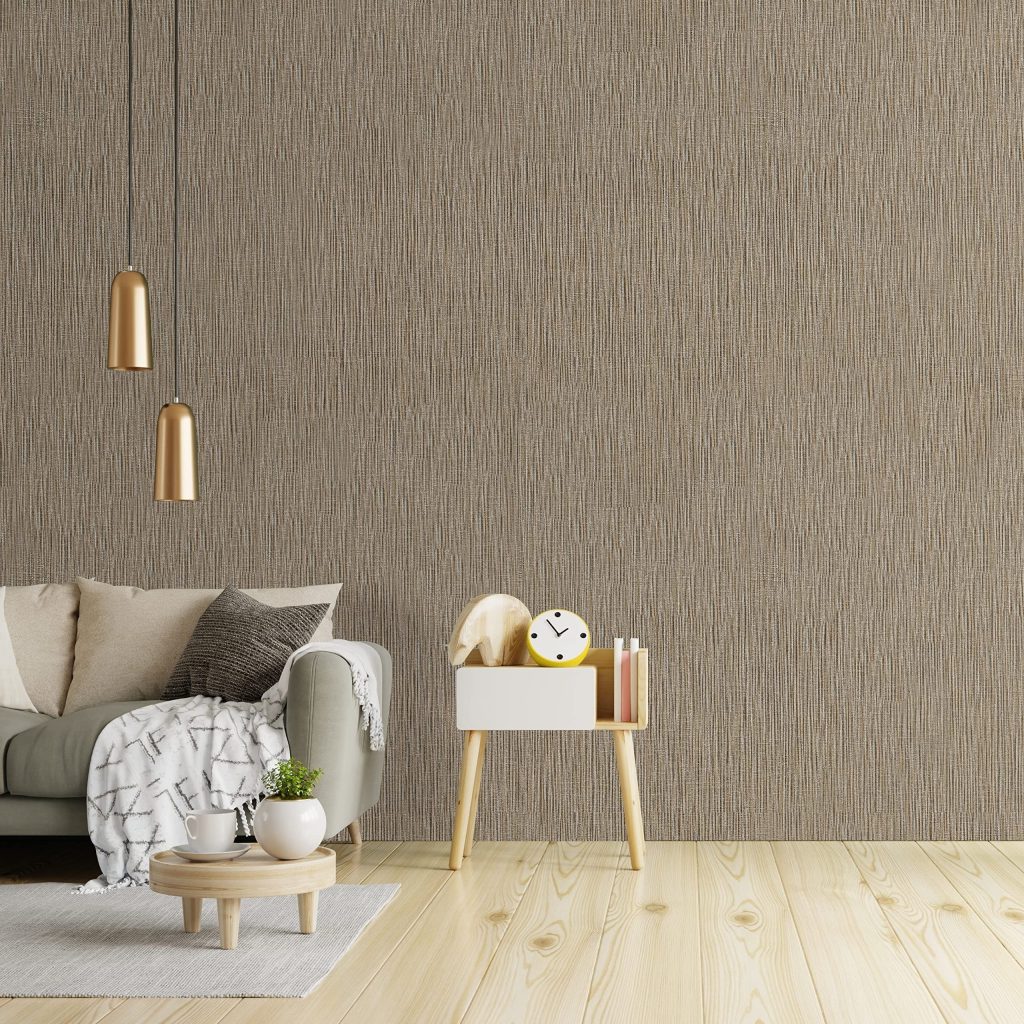 Peel and stick grasscloth wallpaper