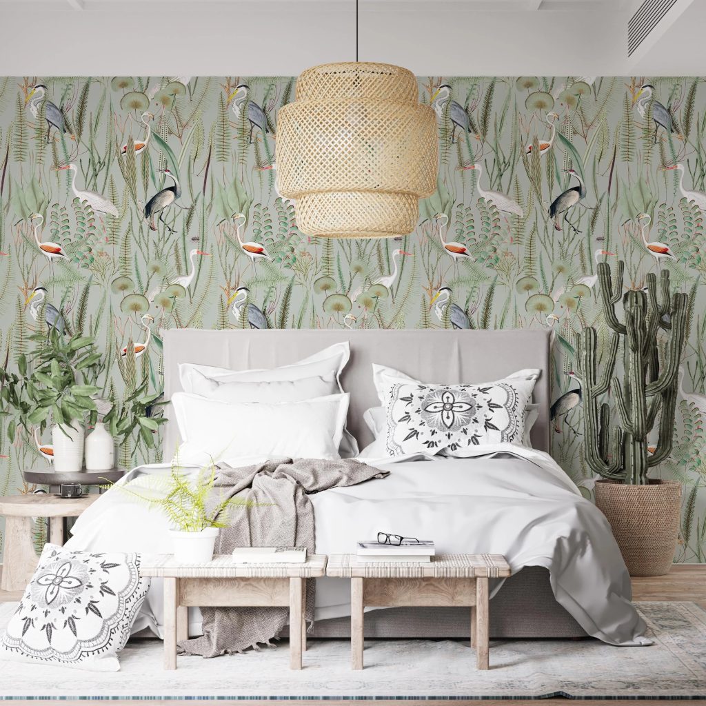 peel and stick wallpaper bedroom ideas