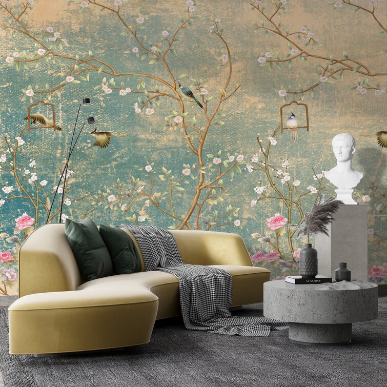 Peel and stick mural wallpaper