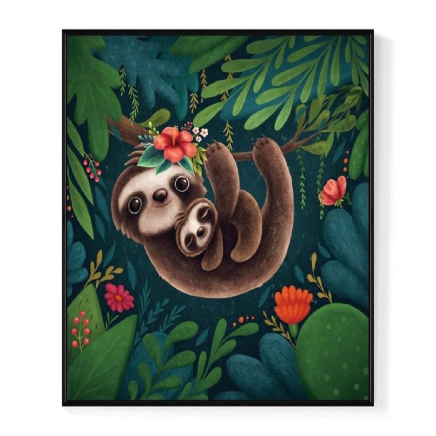 Cute sloth