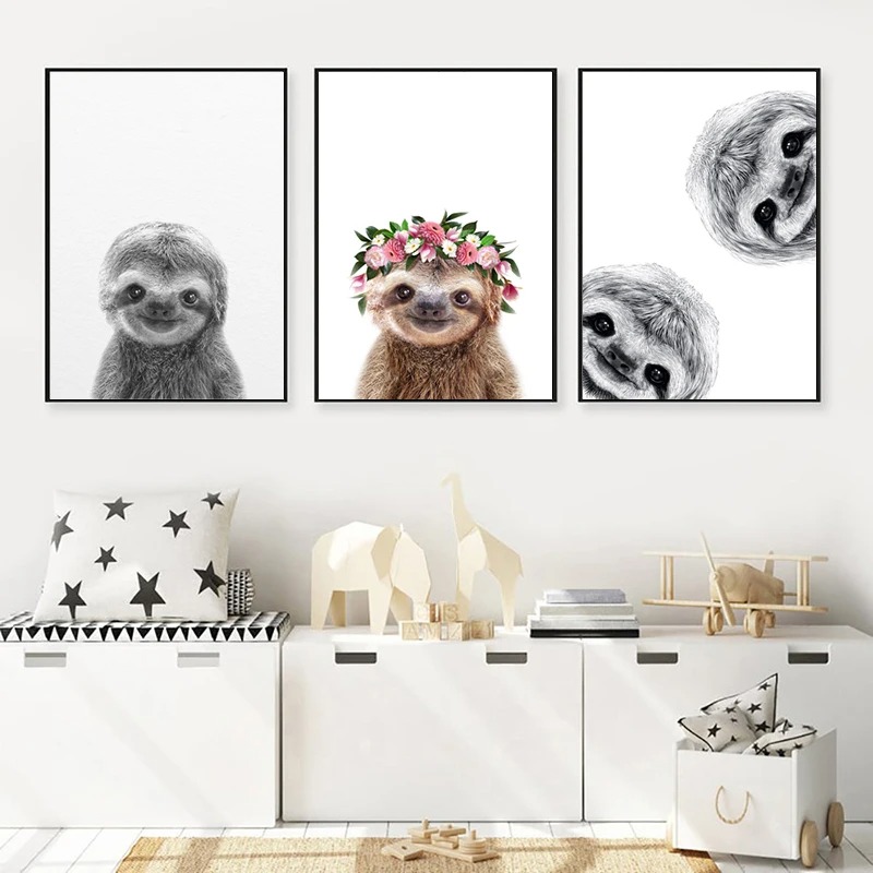 Cute sloth