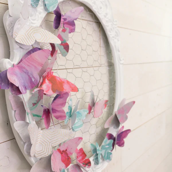 Paper wall art