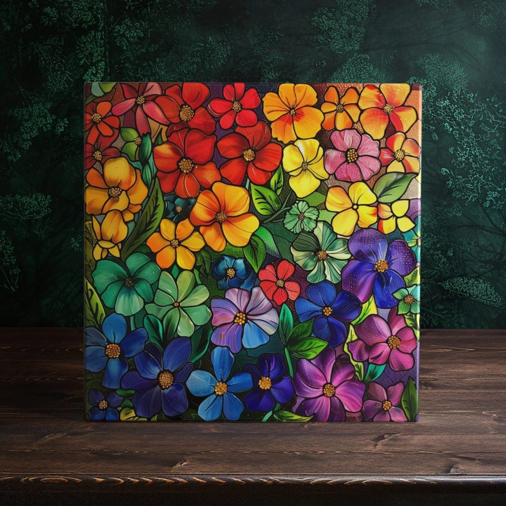 painting ceramic tile