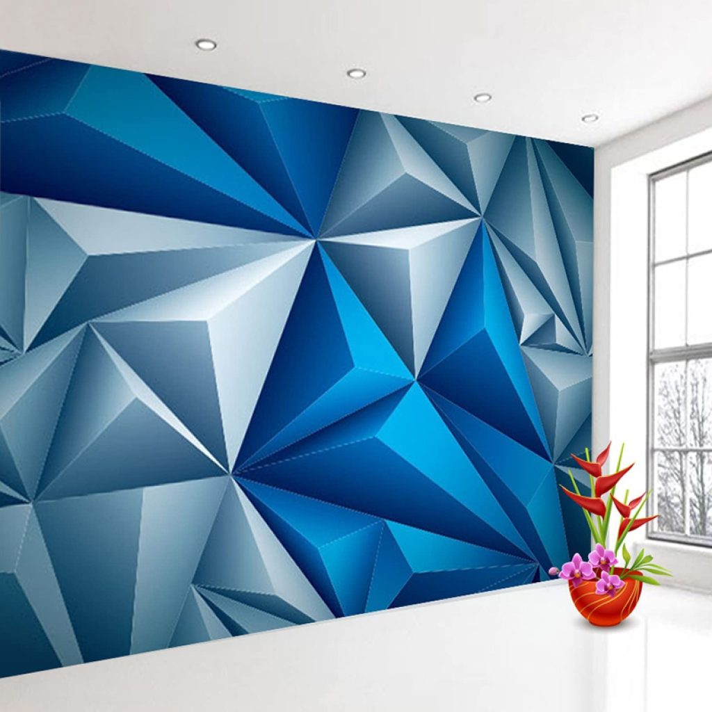 triangle wall paint