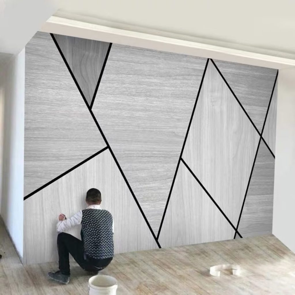 triangle wall paint