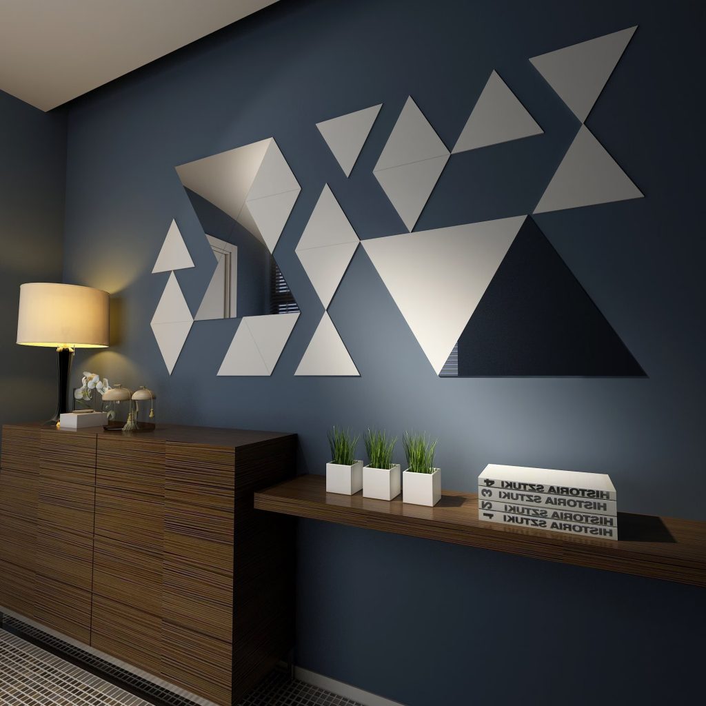 triangle wall paint