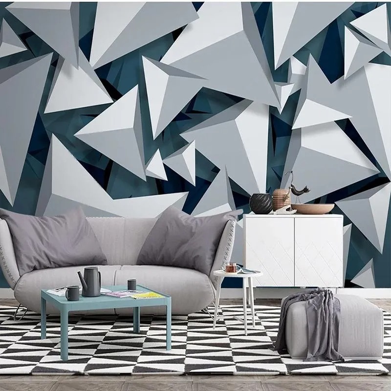 triangle wall paint